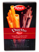 BARQUILLO DUETTO 140 gr. RIFACLI