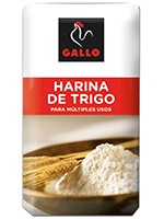 HARINA de Trigo Extra 500 gr.  GALLO 