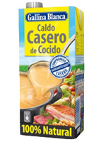 CALDO casero COCIDO 1L Brick G.BLANCA