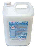 GEL de MANOS y BA O POETT 5000 ML.